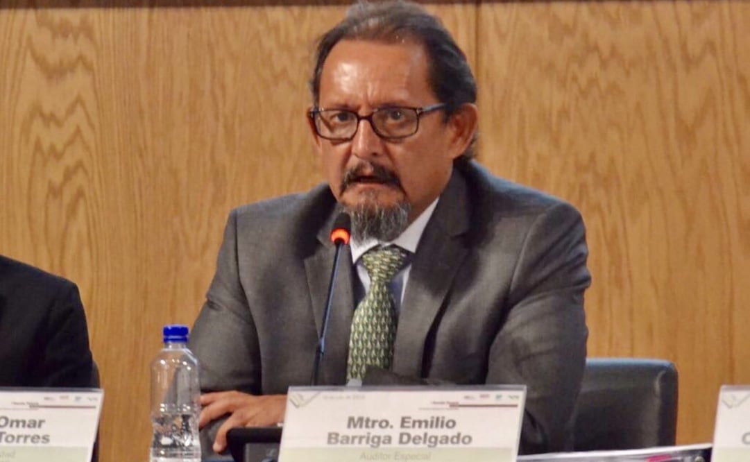 Auditor especializado en gasto federalizado, Emilio Barriga Delgado / Tomada de Twitter @barrigae