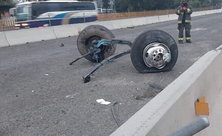 Fallece una persona en volcadura en la México-Puebla