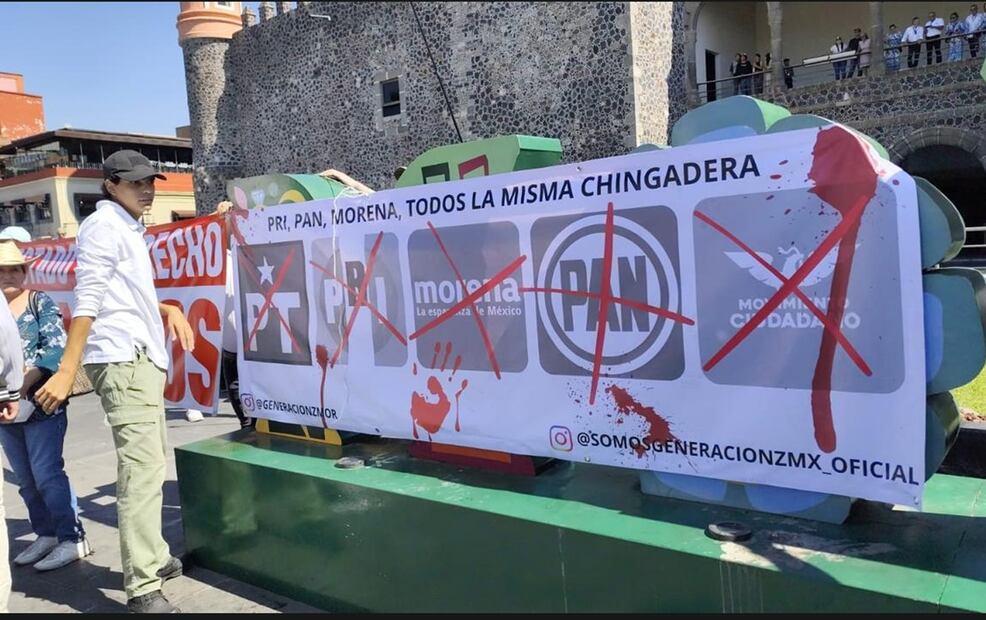 Marcha por la paz en Morelos. Foto: especial