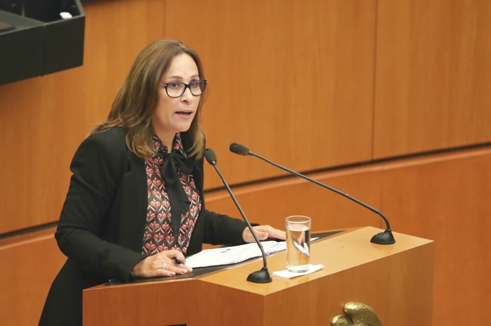 Estrategia. La coordinadora de Morena, Rocío Nahle, dijo que este tipo de maniobras son para no entregarle una vicepresidencia (ARCHIVO EL UNIVERSAL)