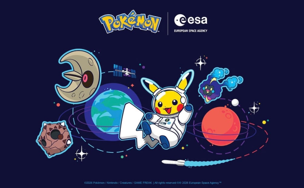 Pikachu formó parte de una exploración espacial junto a la astronauta francesa Sophie Adenot. Foto: Pokémon x ESA