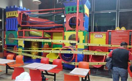 Caída de juegos infantiles en McDonald´s deja 6 niños lesionados