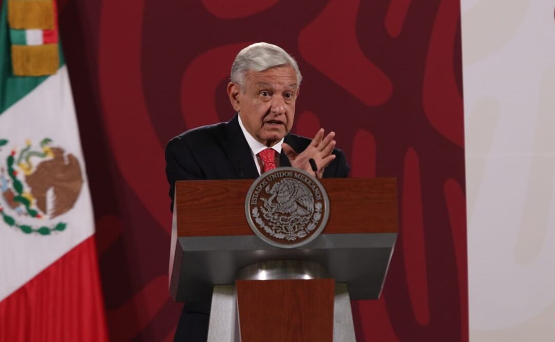 Conferencia de prensa mañanera del presidente López Obrador. Foto: Carlos Mejía / EL UNIVERSAL 