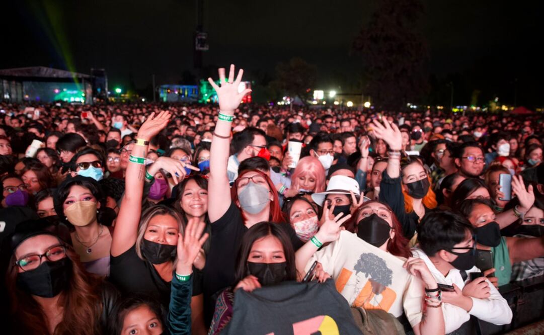 Así se vive la jornada del sábado en el Corona Capital. Foto: Germán Espinosa/EL UNIVERSAL 