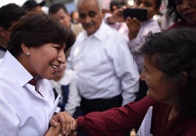 Delfina comienza cierres de campaña en el Edomex