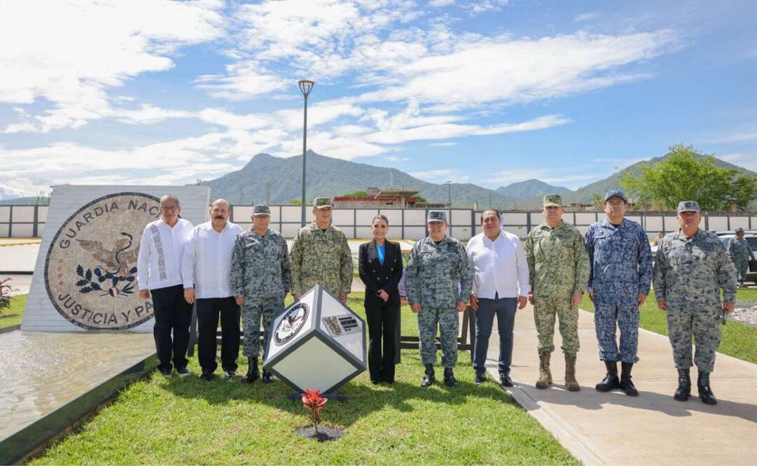 Ceremonia de inauguración de las nuevas instalaciones de la Coordinación Estatal “Guerrero” de la Guardia Nacional. Foto: Especial