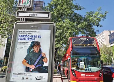 Retirarán publicidad de la L7 del Metrobús