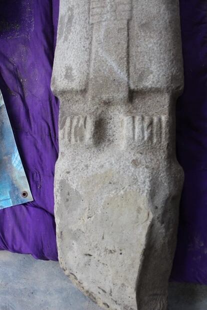 Hallan escultura de dos metros de una mujer de élite en Veracruz; es la primera en su tipo