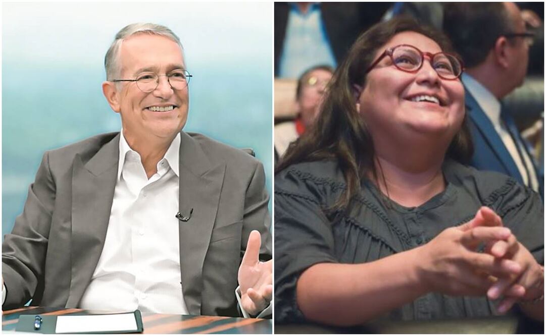 Ricardo Salinas y Citlalli Hernández