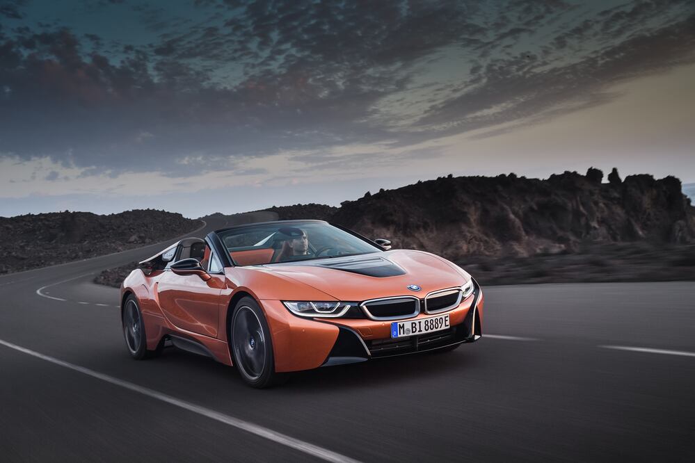 BMW presenta i8 Roadster en Fórmula E de México