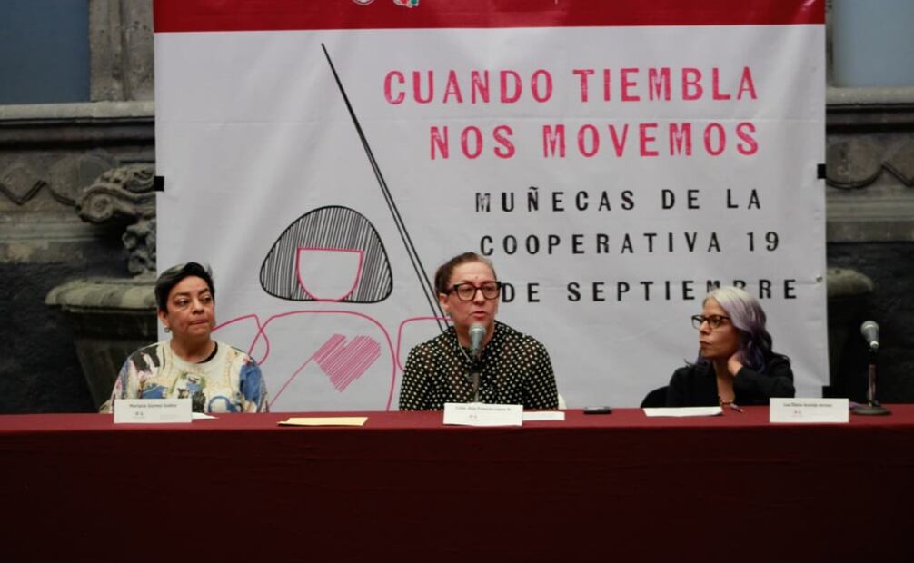 Ana Francis Mor, indicó que estará disponible hasta diciembre y, a partir de enero, formará parte de los acervos culturales de la capital.
Foto: Especial.