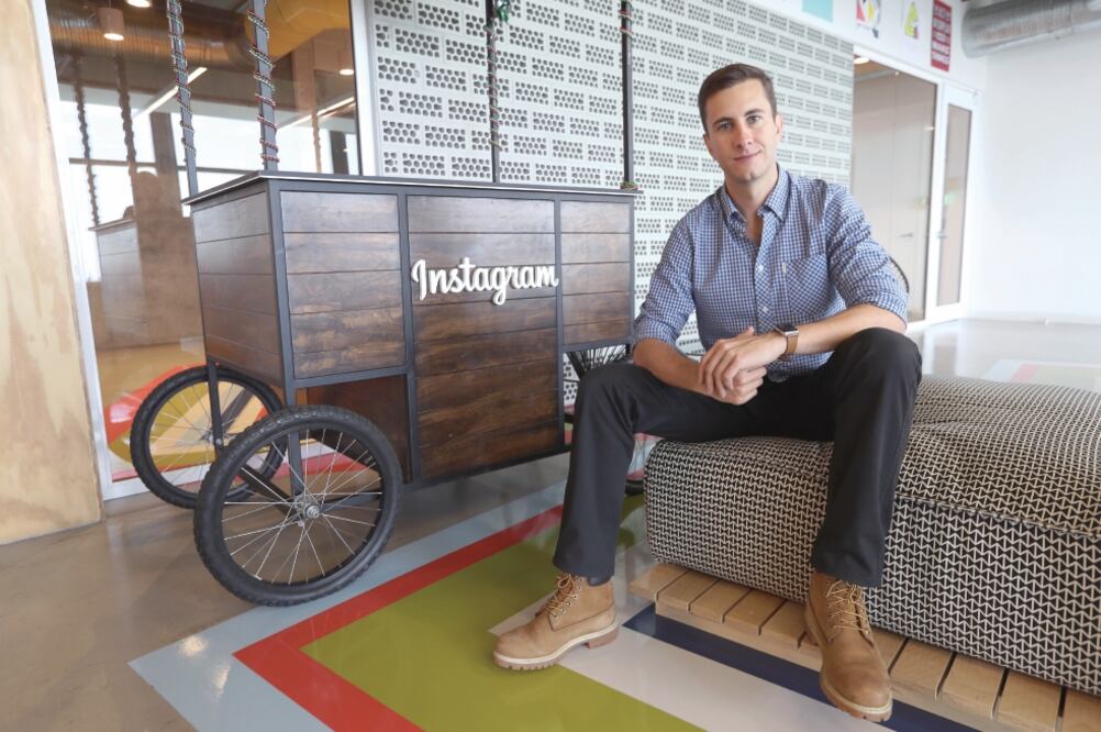 Ignacio de los Reyes Community Lead de Latam para Instagram (JUAN CARLOS REYES. EL UNIVERSAL)