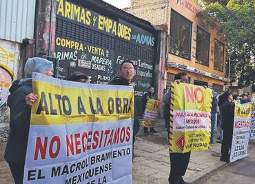 Protestan por derribo de árboles por vía de cuota