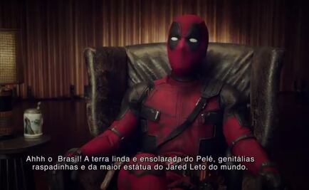 Deadpool tatúa a Brasil