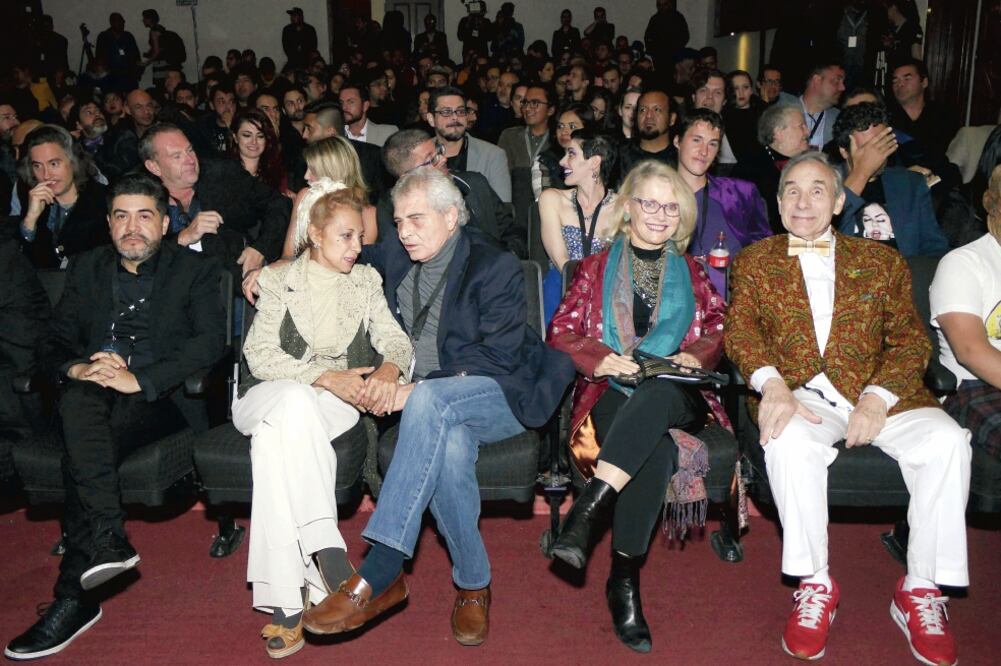 El realizador encabezó el viernes la Marcha de las Bestias en Feratum. Foto: PAULO VIDALES. IMAGEN LATENTE