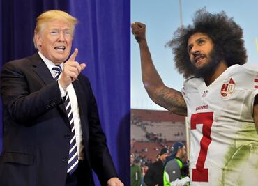 Trump critica campaña de Nike con Kaepernick