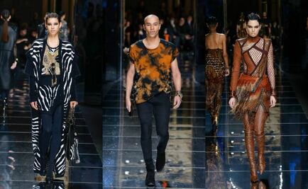 Balmain presenta un safari chic con su nueva colección