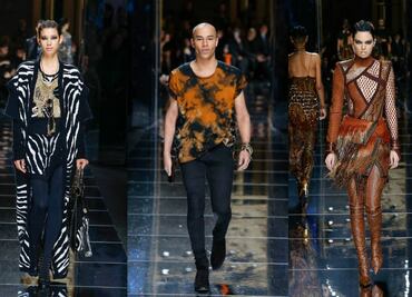 Balmain presenta un safari chic con su nueva colección
