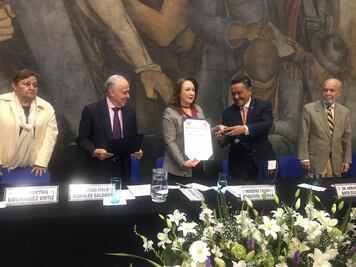 Más mujeres en impartición de justicia, propone Yasmín Esquivel, ministra