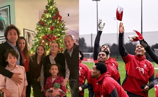 Así festejaron la Navidad los equipos y deportistas de todas partes del mundo