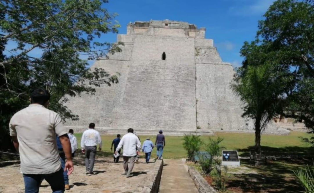 INAH Yucatán advierte aumento de abejas en zona arqueológica Uxmal; emite recomendaciones a visitantes.
Foto: Especial.
