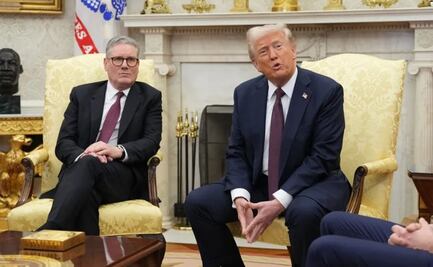 Trump pide a Reino Unido aumentar perforación de crudo y dejar molinos de viento; dice que el pacto comercial con Londres va bien