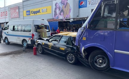 Carambola deja 50 heridos en Puebla