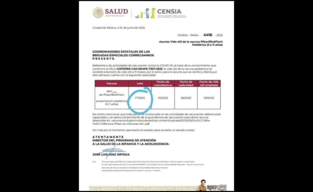 Papás reclaman por vacunas Covid caducas para niños en Oaxaca; Gobierno responde que aún tienen vida útil