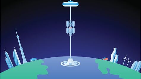 Cómo funcionaría el "ascensor a la Luna" que proponen investigadores 