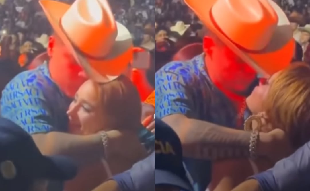 Eduin Caz y su esposa fueron captados juntos en un concierto de Julión Álvarez. Foto: Instagram