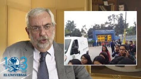 Rector de la UNAM exige justicia por muerte de alumna en CCH Oriente 