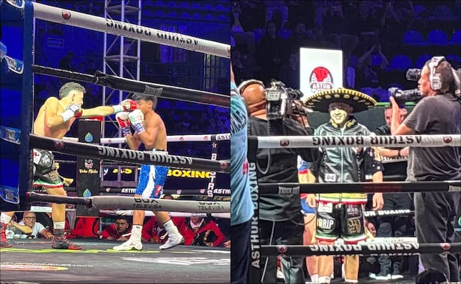 Juan "El Güerito de Tepito" sufre para mantener su invicto; se impone por decisión unánime al "Terrible" Morales