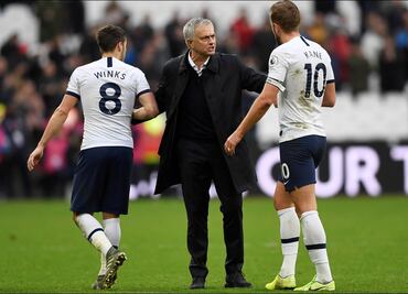 Mourinho debuta con sufrida victoria del Tottenham ante el West Ham