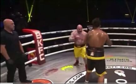 VIDEO: Exjugador de la NFL fue brutalmente noqueado en su debut en boxeo sin guantes 