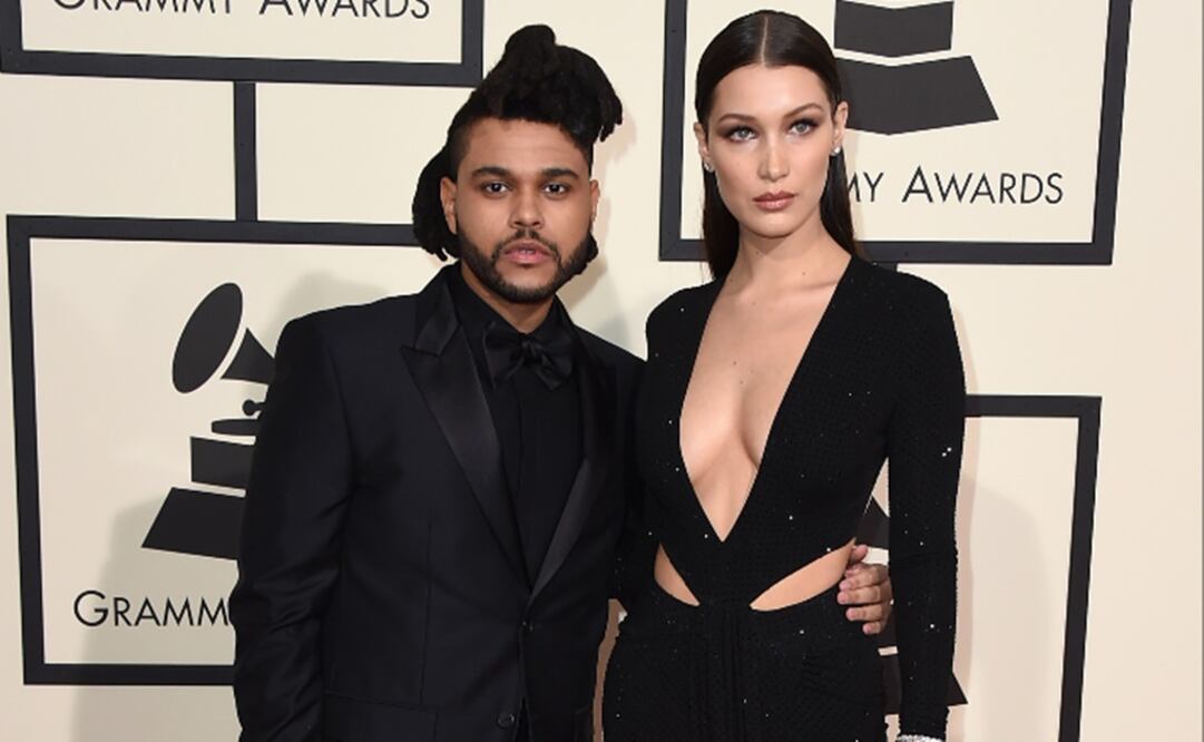 The Weeknd y Bella Hadid. Foto: Archivo