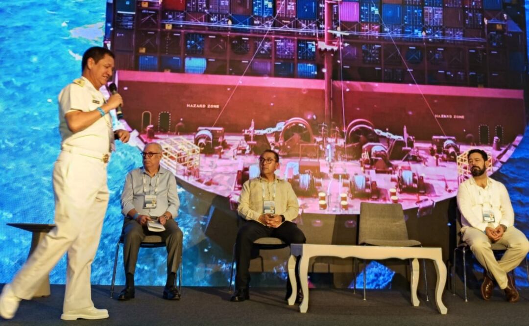 Clausura del XXIX Congreso Nacional de Agentes Navieros. Foto: Everardo Martínez / EL UNIVERSAL