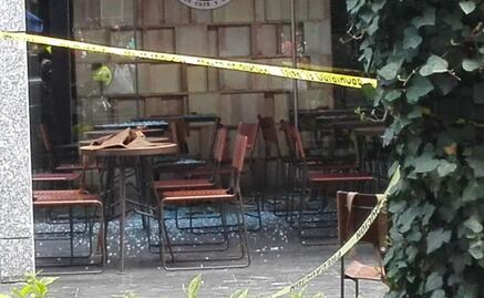 Se registra flamazo en cafetería de Lomas de Chapultepec