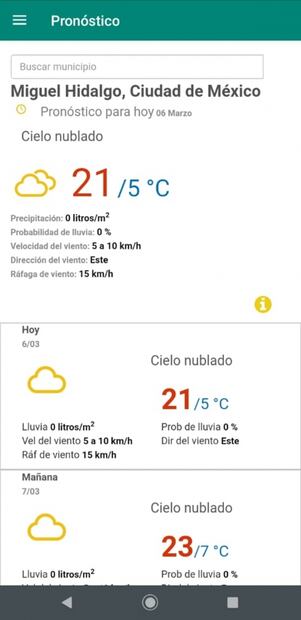 Conoce la app de Conagua que te muestra el movimiento de ciclones