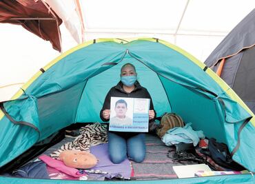 “Plantón seguirá hasta que protejan a víctimas”, dicen familiares