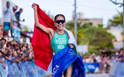 Anahí Álvarez se corona campeona en el duatlón individual femenil; suma la séptima presea de México en Chengdu 2025