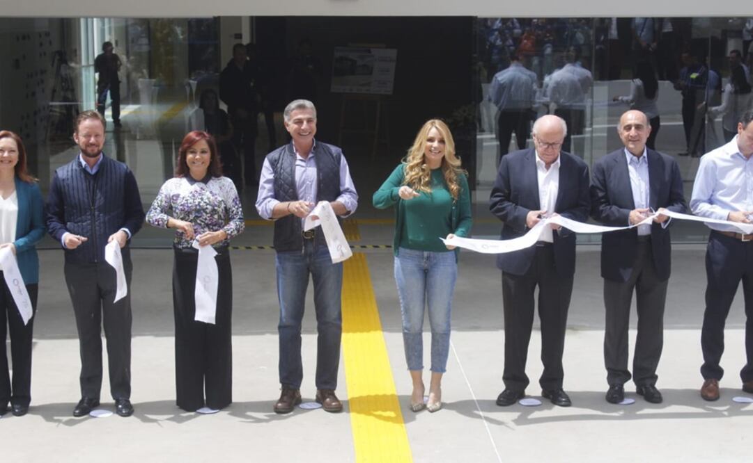 Foto: Angélica Rivera inauguró el Centro de Atención Integral para Personas con Discapacidad Visual de Puebla. Foto: Omar Contreras
