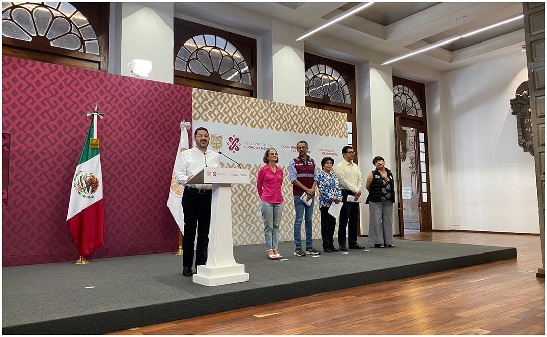 Jefe de Gobierno, Martí Batres. Foto: Alberto Acosta / EL UNIVERSAL