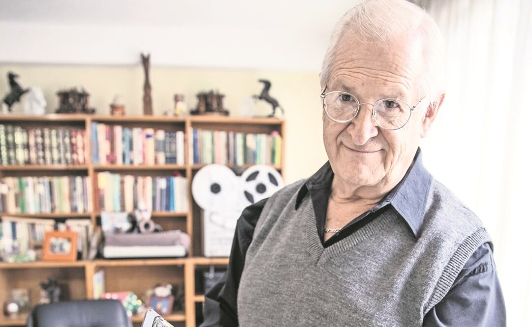 Don Octavio guarda bellos recuerdos. (FOTOS: GERMÁN ESPINOSA. EL UNIVERSAL)