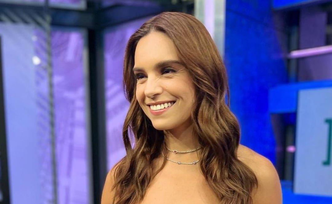 Tania Rincón, conductora de televisión