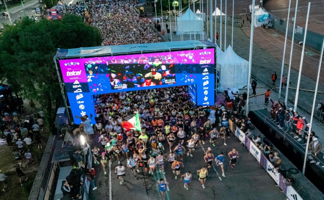 30 mil corredores participaron en el Maratón Internacional. Foto: Especial