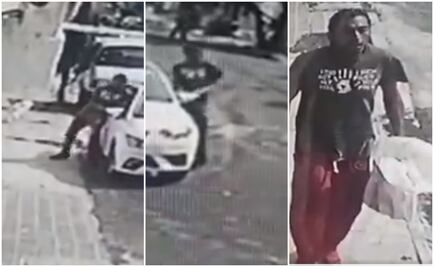 Captan en video robo de autopartes en San Juan de Aragón