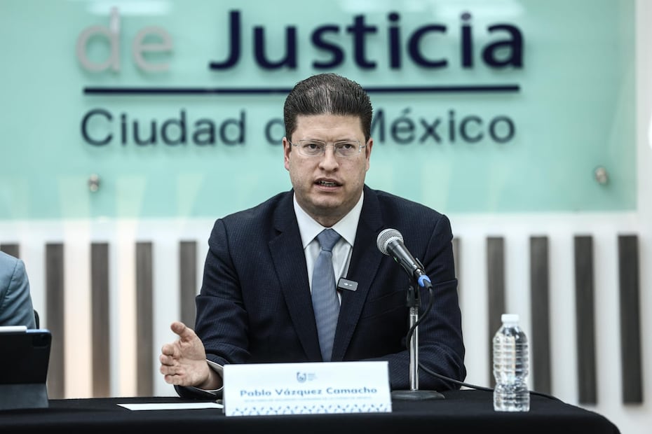 Pablo Vázquez Camacho precisó que se denomina como bloque negro a personas que se manifiestan de manera violenta. Foto: Gabriel Pano/ EL UNIVERSAL