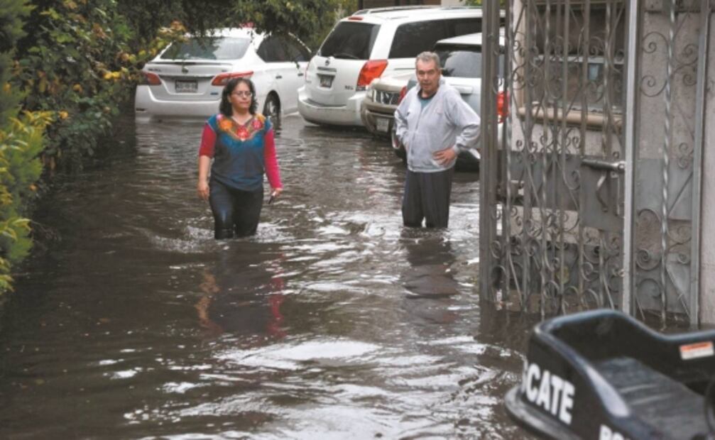 Lluvias no dan tregua a habitantes del Valle de México