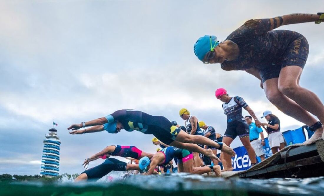 El Triatlón Xel-Há 2023 fue todo un éxito / Foto: Cortesía