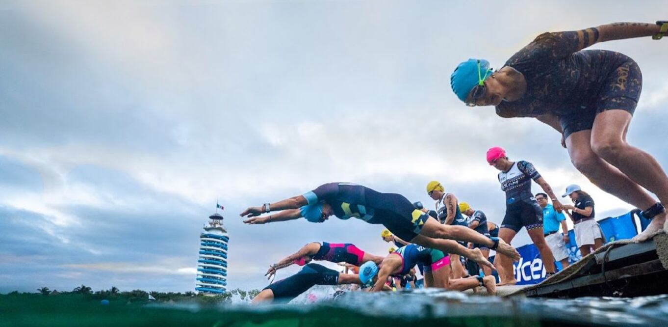 El Triatlón Xel-Há 2023 fue todo un éxito / Foto: Cortesía